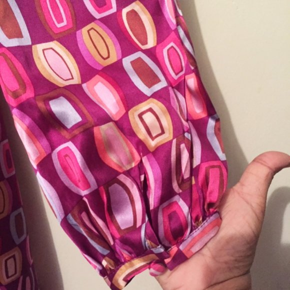 Lord & Taylor Context Geometric Shift Dress - Picture 6 of 8